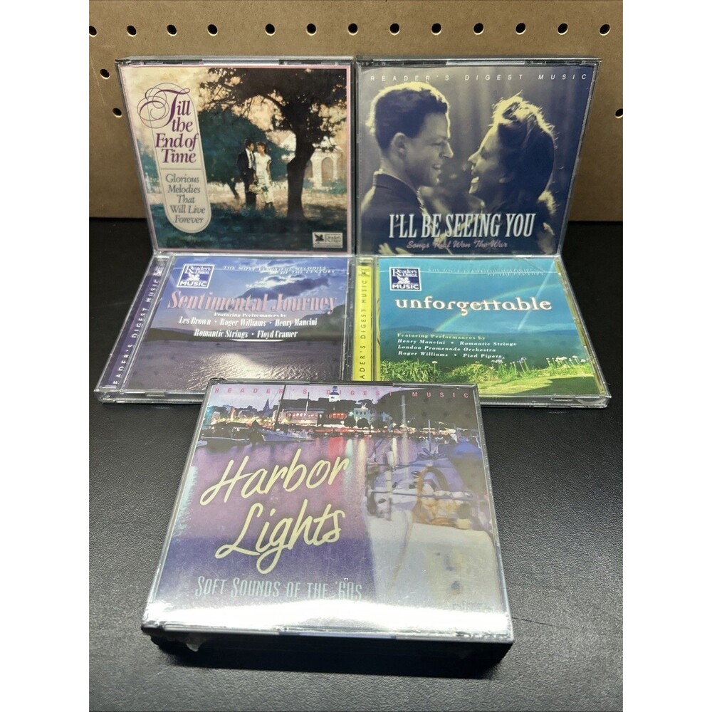 Readers Digest Music 5 Album CD Bundle